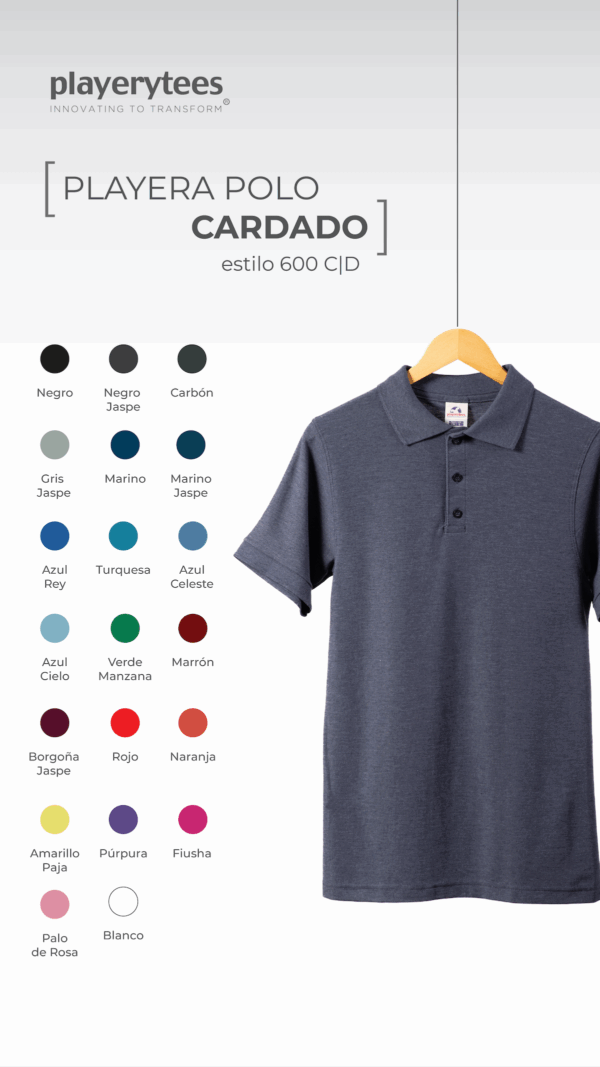 Imagen Polo Cardado modelo 600C