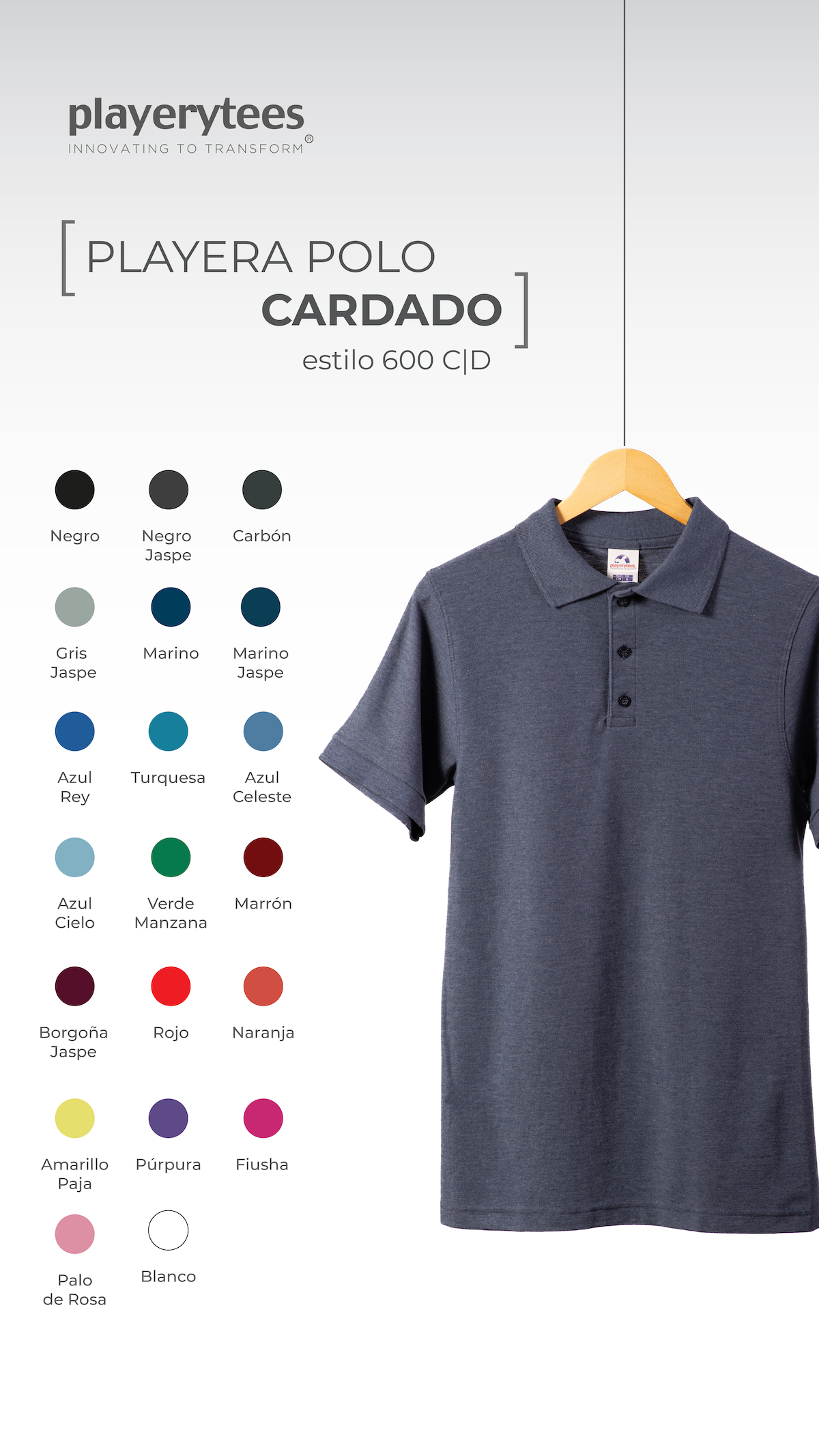 Imagen Polo Cardado modelo 600C