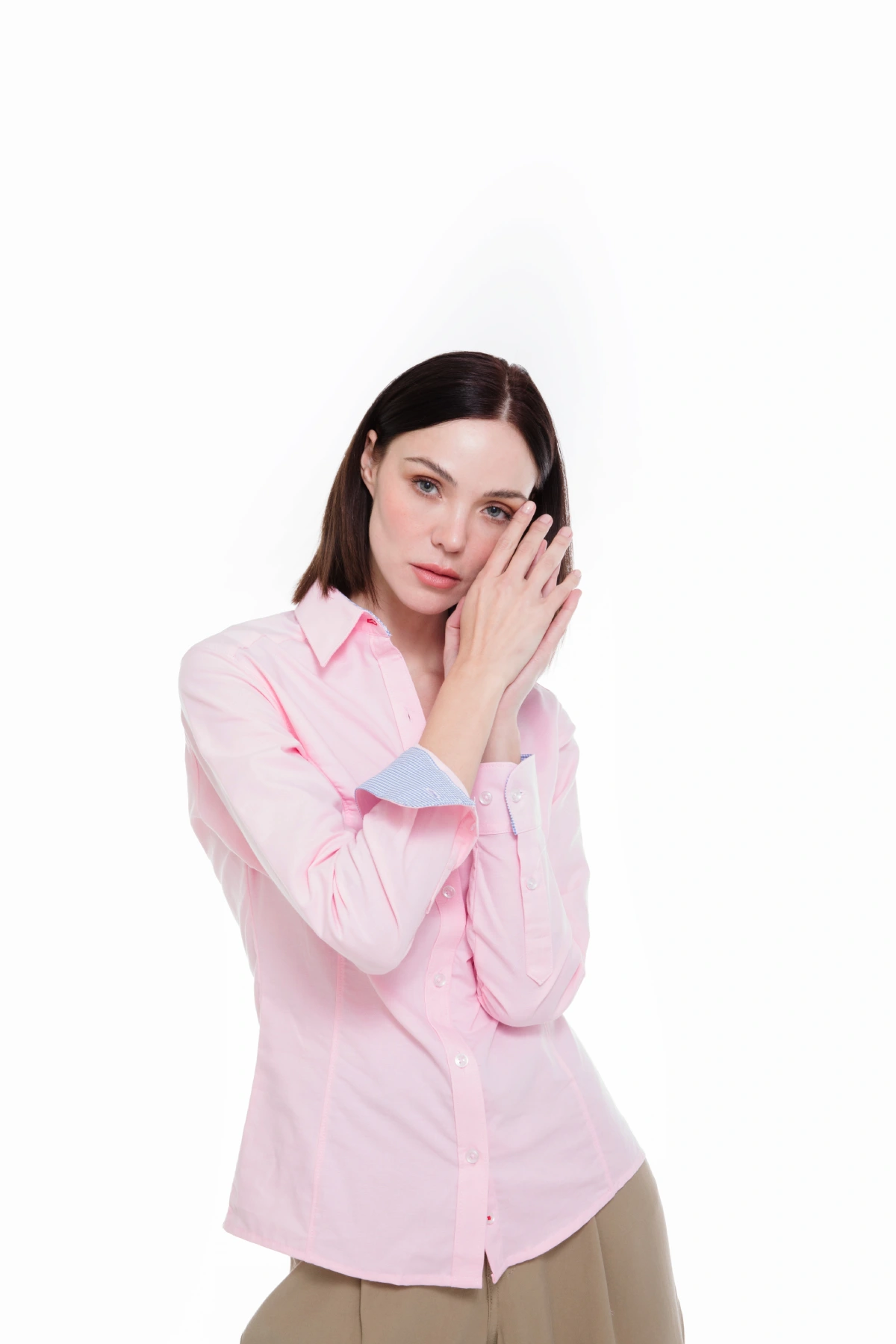 Imagen de Producto Camisa Oxford Modelo 6001 DL Color Rosa Oxford