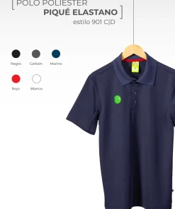 Image de producto Polo Poliester Pique Elastano Modelo 901C.