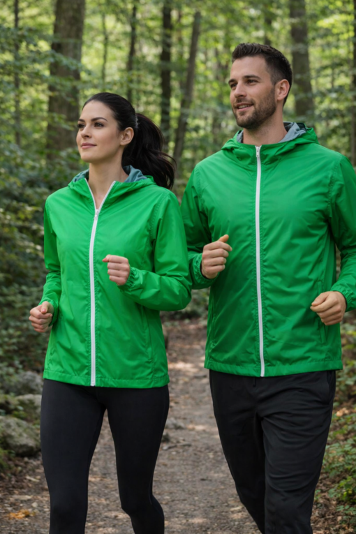 Foto de producucto Rompevientos Nacional Corte Unisex. Modelo 913U. Color Verde Bandera